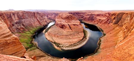 Beautiful picture of the Horse Shoe at the Grand Canyon