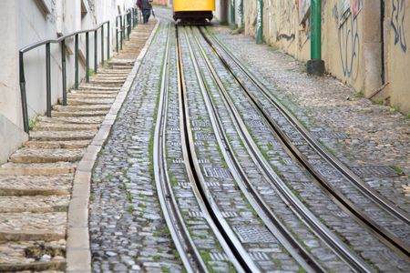 Lavra Elevador; Lisbon; Portugal; Europe