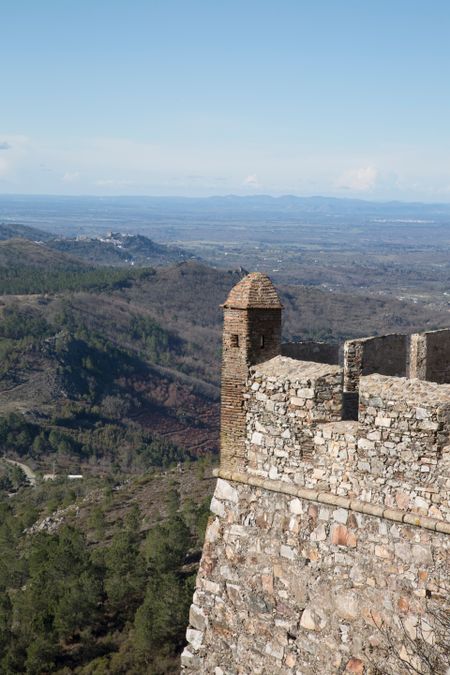 View from Marvao Castle, Portugal, Europe