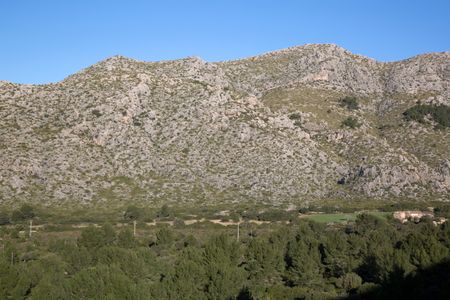 Hills on Formentor, Pollenca Port; Majorca; Spain