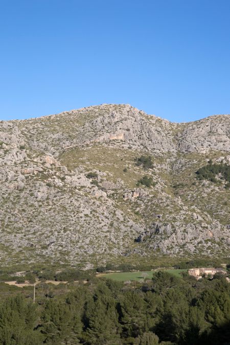 Hill on Formentor, Pollenca Port; Majorca; Spain