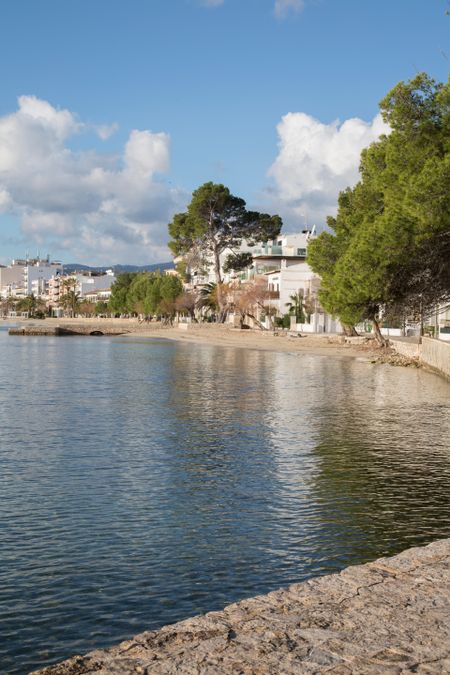 pollenca-port-beach-majorca-spain-1031704141 Pollenca Port Beach, Majorca, Spain