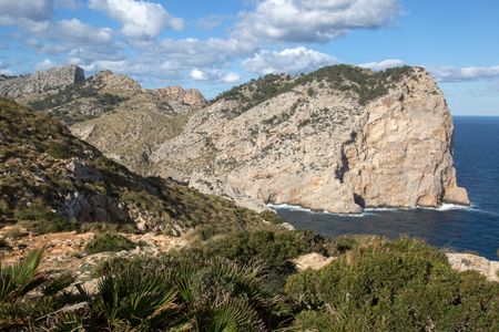 Formentor Cliffs; Majorca; Spain
