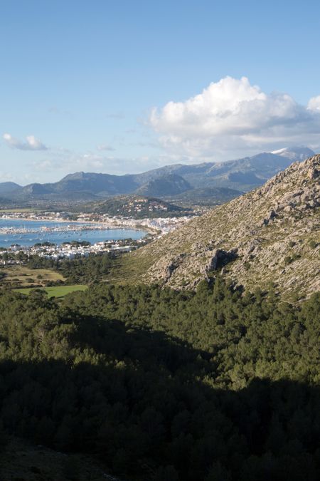 View of Pollenca Port; Majorca; Spain
