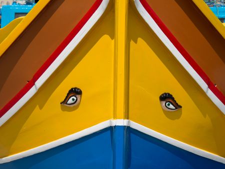 marsaxlokk on the Island of malta