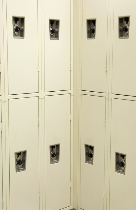 Corner of locker room