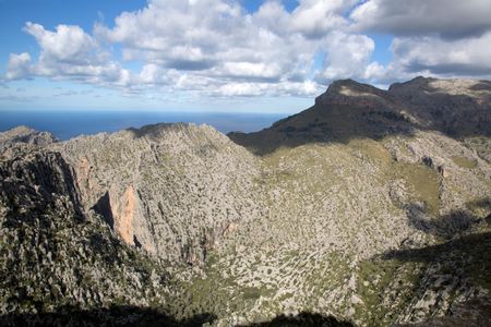 Tramontana Mountains near Lluc, Majorca, Spain