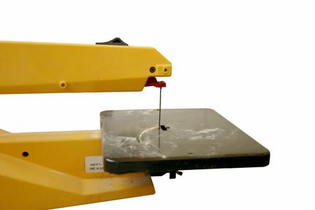Mini Band-Saw Isolated