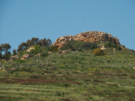 small Island in the mediterranean sea