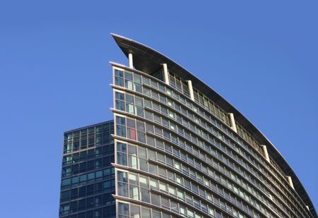 Top of Corporate Building