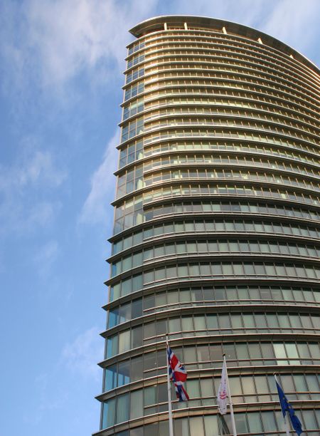 Corporate Building in Canary Wharf, London