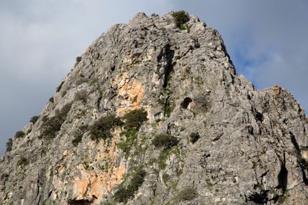 Peak in Grazalema Mountains; Spain