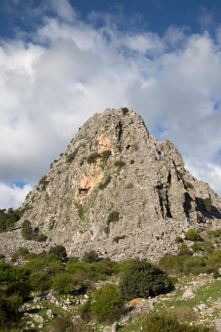 Peak in Grazalema Mountains; Spain