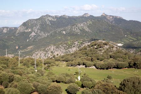 Mountains in Grazalema National Park; Spain;