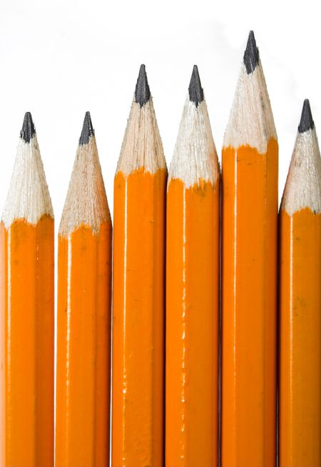 black pencils over white 1