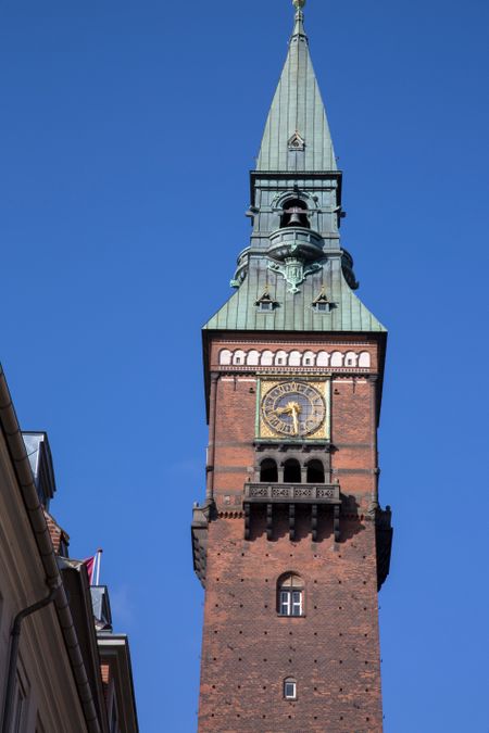 City Hall Tower; Copenhagen; Denmark