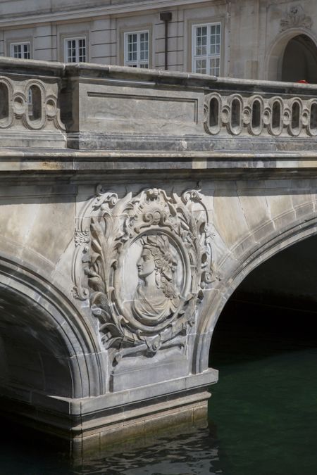 Marmorbroen Bridge; Frederiksholms Canal; Copenhagen; Denmark