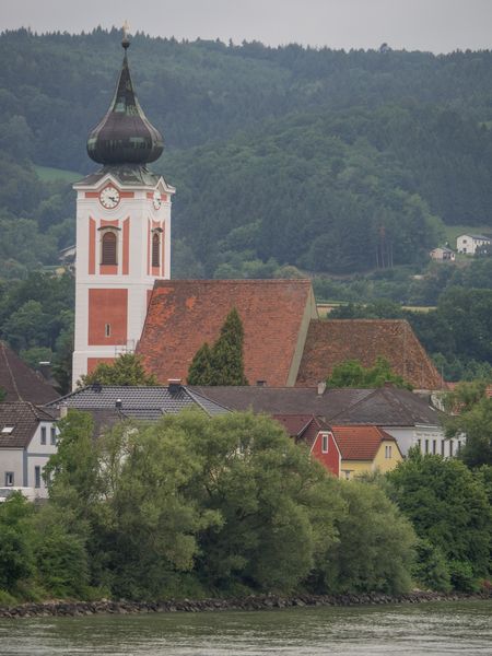 River cruise on the danube river in austria