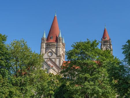 Vienna and the danube river