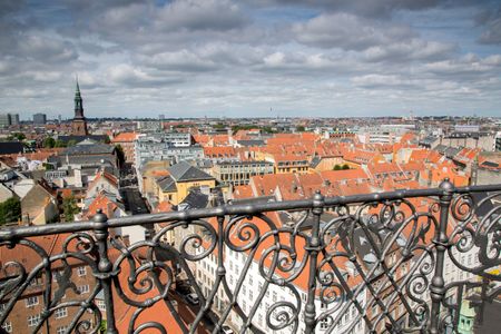 View from Round Tower; Copenhagen; Denmark