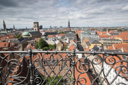 View from Round Tower; Copenhagen; Denmark