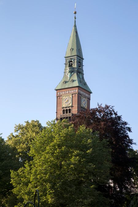 City Hall Tower; Copenhagen; Denmark
