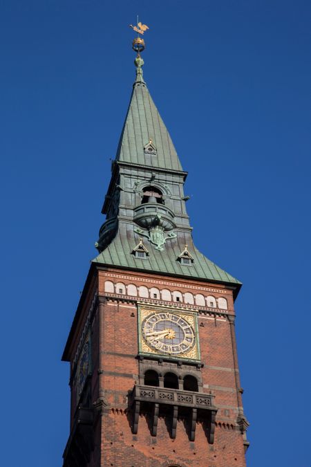 Tower of City Hall; Copenhagen; Denmark