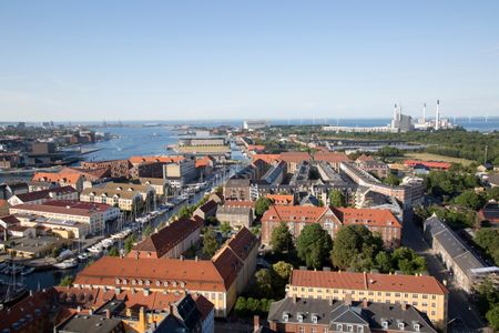 View from Our Saviour Church, Copenhagen; Denmark