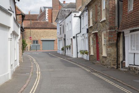Empty Street; Petworth; England; UK