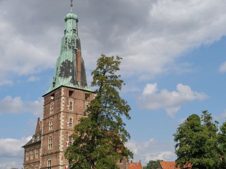 the Castle of raesfeld in germany