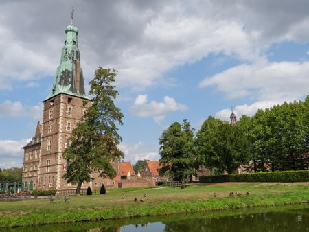 the Castle of raesfeld in germany