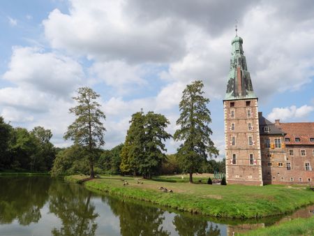 the Castle of raesfeld in germany