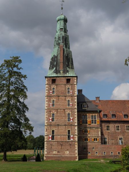 teh Castle of raesfeld in germany