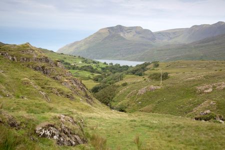 Landscape near Killary Fjord; Connemara National Park; Ireland