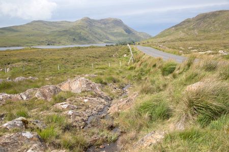 Open Road, Connemara National; Park; Ireland