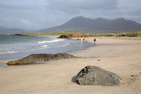 Silver Strand Beach; Tully; Connemara National Park; Ireland