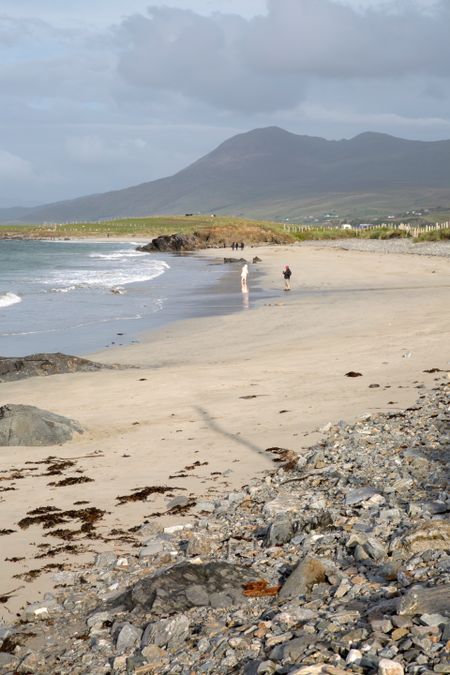 Silver Strand Beach; Tully; Connemara National Park; Ireland