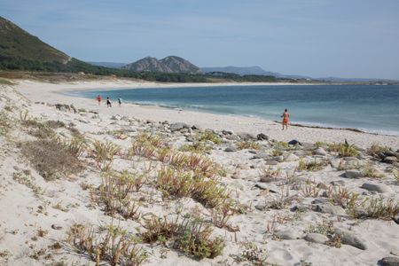 Beach in Galicia Spain