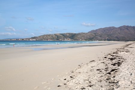 Beach in Galicia Spain