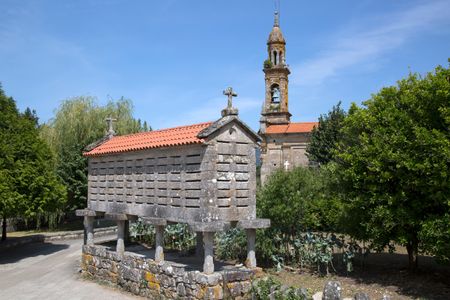 Church in Galicia Spain