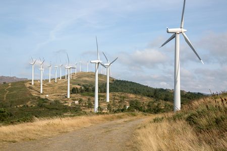 Wind Turbine in Galicia, Spain