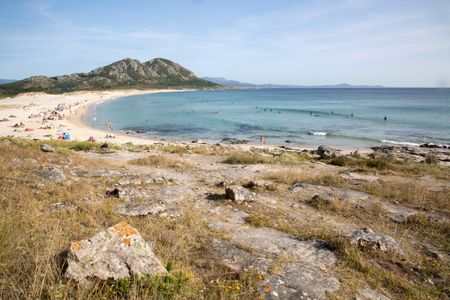 Beach in Galicia; Spain