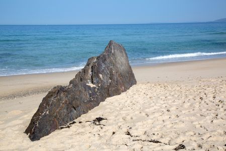 Rock at Beach; Galicia; Spain
