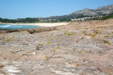 Beach and Rocks, Galicia; Spain