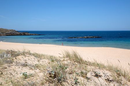 Beach View in Galicia; Spain