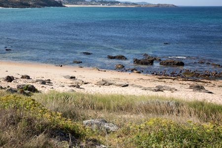 Sandy Beach; Galicia; Spain