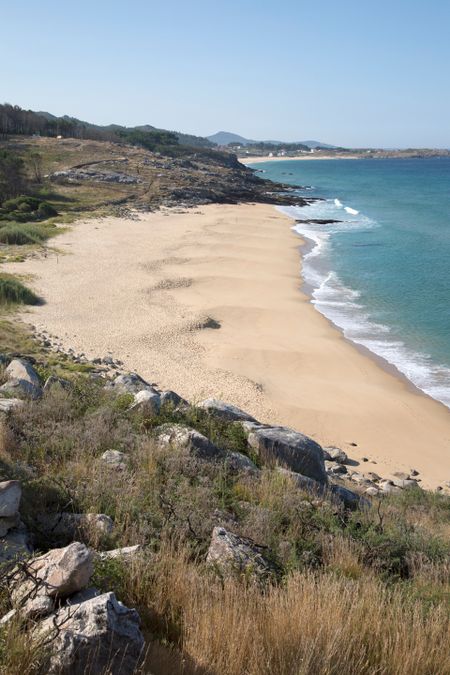 Wild Beach in Galicia; Spain