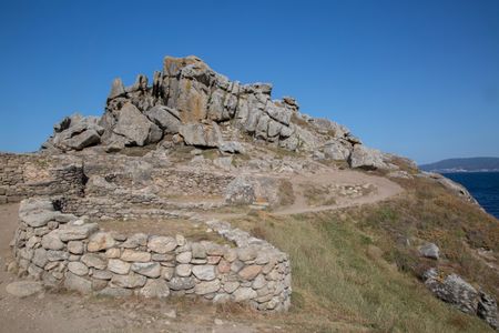 Ancient Fort; Galicia; Spain