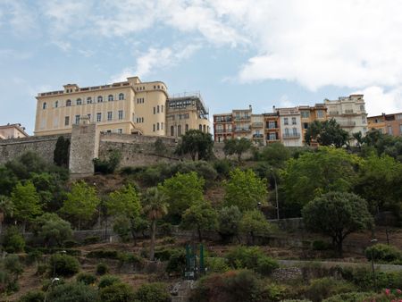 Monaco at the mediterranean sea