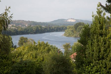 View of River Minho, Tui; Spain